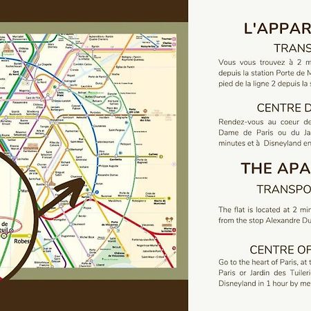 21.Appart 4Pers#1 Bedroom #Pere Lachaise #Nation París Exterior foto
